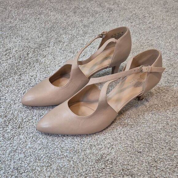 Naturalizer Women's Okira Criss Cross Leather Pumps Size 11 - Picture 1 of 6